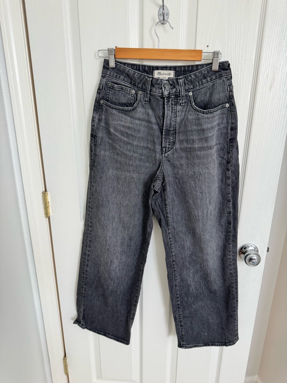 Madewell Curvy Perfect Vintage Wide-Leg Crop Jeans